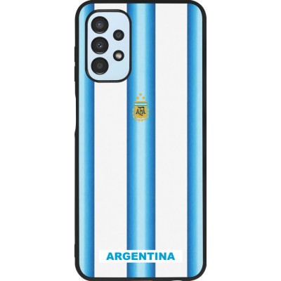 Samsung Galaxy A13 5G Case Hülle - Silikon schwarz Argentinien 2026 personalisierbares Fussballtrikot