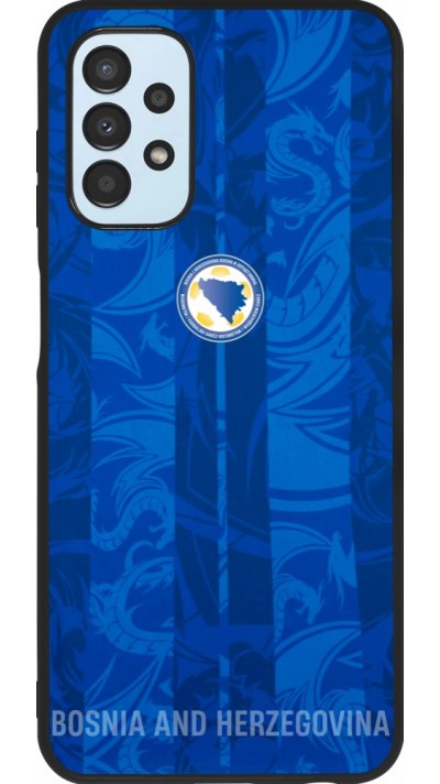 Samsung Galaxy A13 5G Case Hülle - Silikon schwarz Bosnien und Herzegowina 2026 personalisierbares Fussballtrikot