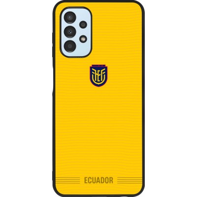 Samsung Galaxy A13 5G Case Hülle - Silikon schwarz Ecuador 2026 personalisierbares Fussballtrikot