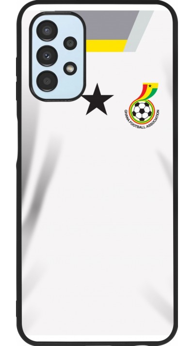 Samsung Galaxy A13 5G Case Hülle - Silikon schwarz Ghana 2022 personalisierbares Fussballtrikot