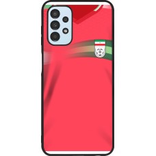 Samsung Galaxy A13 5G Case Hülle - Silikon schwarz Iran 2022 personalisierbares Fussballtrikot
