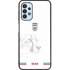 Coque Samsung Galaxy A13 5G - Silicone rigide noir Maillot de football Iran 2026 personnalisable
