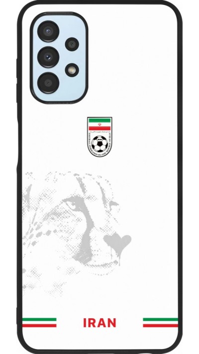 Samsung Galaxy A13 5G Case Hülle - Silikon schwarz Iran 2026 personalisierbares Fussballtrikot