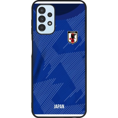 Samsung Galaxy A13 5G Case Hülle - Silikon schwarz Japan 2022 personalisierbares Fussballtrikot