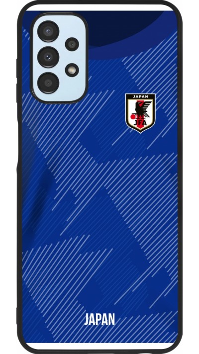 Samsung Galaxy A13 5G Case Hülle - Silikon schwarz Japan 2022 personalisierbares Fussballtrikot