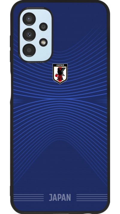 Samsung Galaxy A13 5G Case Hülle - Silikon schwarz Japan 2022 personalisierbares Fussballtrikot