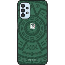 Coque Samsung Galaxy A13 5G - Silicone rigide noir Maillot de football Mexique 2026 personnalisable
