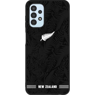 Samsung Galaxy A13 5G Case Hülle - Silikon schwarz Neuseeland 2026 personalisierbares Fussballtrikot