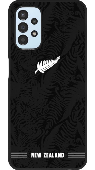 Samsung Galaxy A13 5G Case Hülle - Silikon schwarz Neuseeland 2026 personalisierbares Fussballtrikot