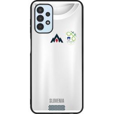 Samsung Galaxy A13 5G Case Hülle - Silikon schwarz Fussballtrikot Slowenien