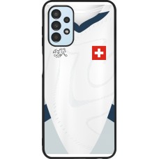 Samsung Galaxy A13 5G Case Hülle - Silikon schwarz Schweiz Away personalisierbares Fussballtrikot