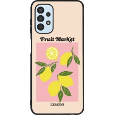 Coque Samsung Galaxy A13 5G - Silicone rigide noir Fruit market lemons 2026
