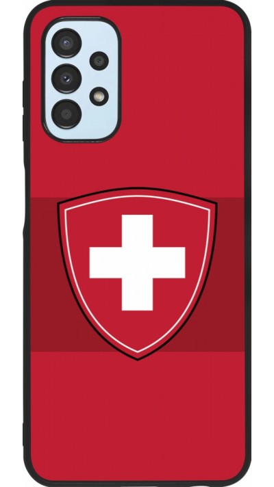 Samsung Galaxy A13 5G Case Hülle - Silikon schwarz Hockey World Championship Ecusson Suisse