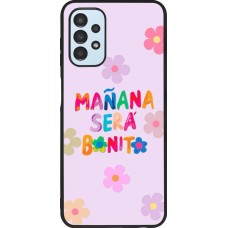 Samsung Galaxy A13 5G Case Hülle - Silikon schwarz Karol G Manana sera bonito