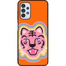 Coque Samsung Galaxy A13 5G - Silicone rigide noir Lion colors 2026