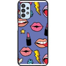 Samsung Galaxy A13 5G Case Hülle - Silikon schwarz Lips and lipgloss