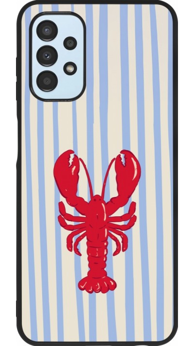 Coque Samsung Galaxy A13 5G - Silicone rigide noir Red lobster 2026