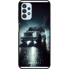 Coque Samsung Galaxy A13 5G - Silicone rigide noir Mercedes G AMG Night
