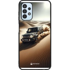 Coque Samsung Galaxy A13 5G - Silicone rigide noir Mercedes G Drift Desert