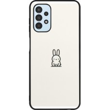 Samsung Galaxy A13 5G Case Hülle - Silikon schwarz Minimal Häschen Süße