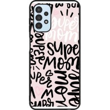 Samsung Galaxy A13 5G Case Hülle - Silikon schwarz Mom 2024 Super mom