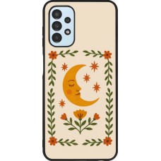 Coque Samsung Galaxy A13 5G - Silicone rigide noir Half moon stamp 2026