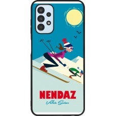 Samsung Galaxy A13 5G Case Hülle - Silikon schwarz Nendaz Ski Downhill