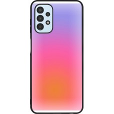 Samsung Galaxy A13 5G Case Hülle - Silikon schwarz Orange Pink Blue Gradient