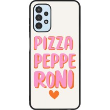 Coque Samsung Galaxy A13 5G - Silicone rigide noir Pizza pepperoni 2026