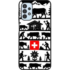 Coque Samsung Galaxy A13 5G - Silicone rigide noir Poya Suisse 1