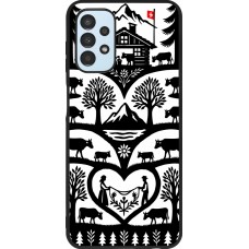 Coque Samsung Galaxy A13 5G - Silicone rigide noir Poya Suisse 2