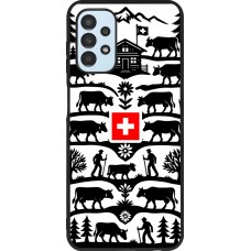 Coque Samsung Galaxy A13 5G - Silicone rigide noir Poya Suisse 3