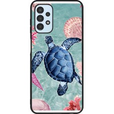 Samsung Galaxy A13 5G Case Hülle - Silikon schwarz Preppy Turtle