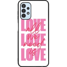 Samsung Galaxy A13 5G Case Hülle - Silikon schwarz Saint Valentines Day 26 Love all we need is