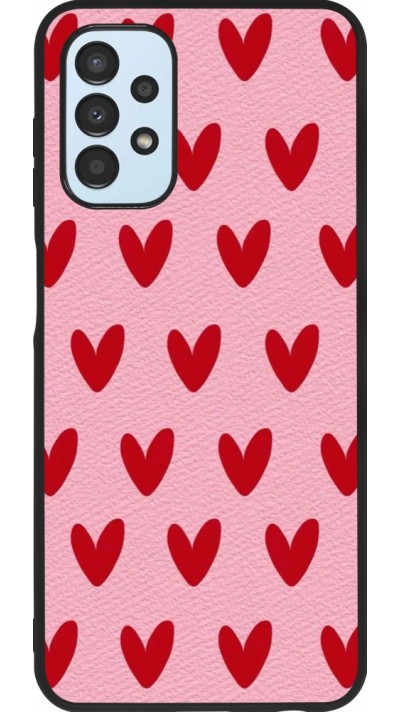 Samsung Galaxy A13 5G Case Hülle - Silikon schwarz Saint Valentines Day 26 Pattern heart