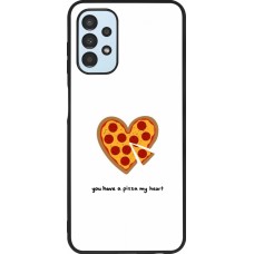 Samsung Galaxy A13 5G Case Hülle - Silikon schwarz Saint Valentines Day 26 You have my pizza heart