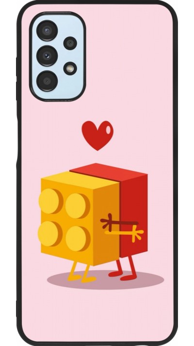 Samsung Galaxy A13 5G Case Hülle - Silikon schwarz Saint Valentines Day 26 Puzzle