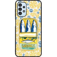 Coque Samsung Galaxy A13 5G - Silicone rigide noir Sardines in oil 2026