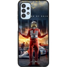 Coque Samsung Galaxy A13 5G - Silicone rigide noir Senna The King of Rain
