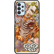 Samsung Galaxy A13 5G Case Hülle - Silikon schwarz Spring 23 japanese tiger