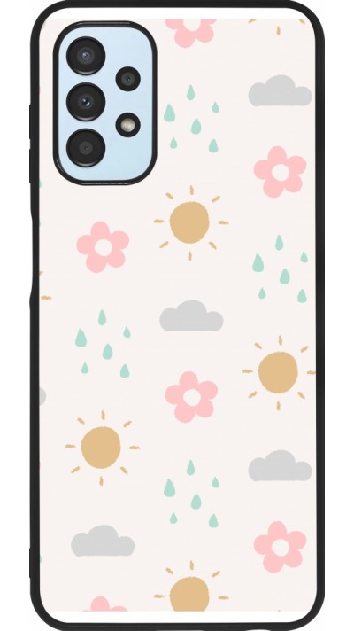 Samsung Galaxy A13 5G Case Hülle - Silikon schwarz Spring 23 weather