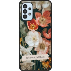 Samsung Galaxy A13 5G Case Hülle - Silikon schwarz Full Bloom Spring 2026