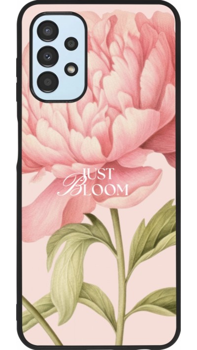 Samsung Galaxy A13 5G Case Hülle - Silikon schwarz Just Bloom Spring 2026