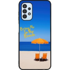 Samsung Galaxy A13 5G Case Hülle - Silikon schwarz Summer 2025 Bring me to the beach