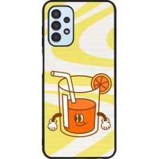 Coque Samsung Galaxy A13 5G - Silicone rigide noir Summer drink 2026