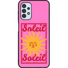 Coque Samsung Galaxy A13 5G - Silicone rigide noir Sun sun 2026