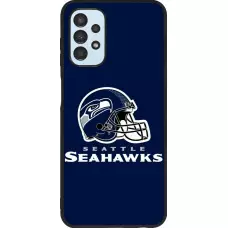 Coque Samsung Galaxy A13 5G - Silicone rigide noir Super Bowl 26 Seattle 3