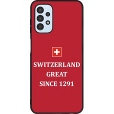Coque Samsung Galaxy A13 5G - Silicone rigide noir Switzerland Great Since 1291