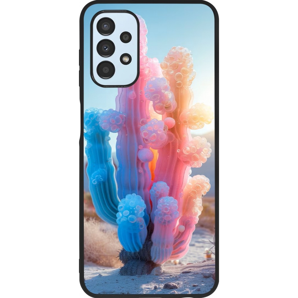 Coque Samsung Galaxy A13 5G - Silicone rigide noir Artificial vegetation 2025