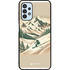 Samsung Galaxy A13 5G Case Hülle - Silikon schwarz Vintage Skiberg